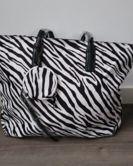 Tas met zebraprint