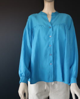 Blouse met plooien