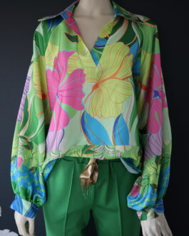 Blouse met wijde mouwen