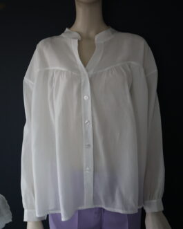 Blouse met plooien